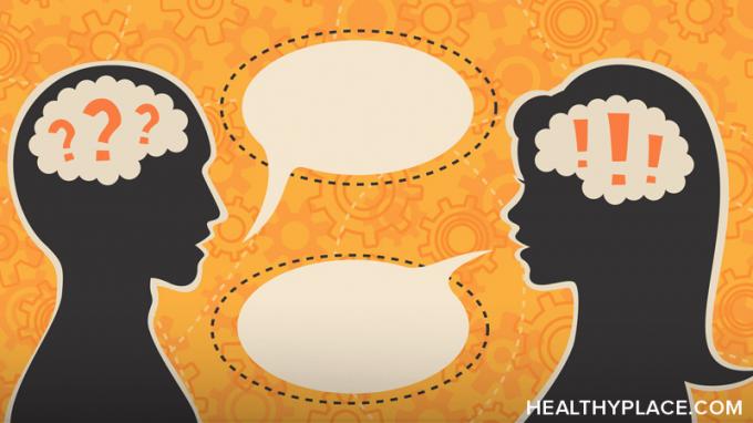 Kuidas sa räägid kellegagi oma vaimuhaigusest? Vaimsetest haigustest rääkimine võib olla keeruline. Hankige ettepanekuid saidil HealthyPlace
