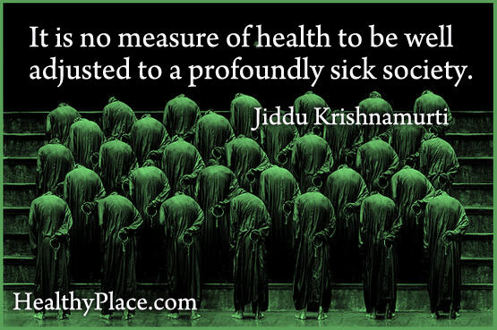 Vaimse tervise häbimärgistamine - sügavalt haige ühiskonnaga kohanemiseks ei ole tervis mõõdetav.