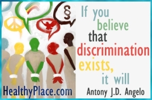 Tsitaat diskrimineerimise kohta - kui usute, et diskrimineerimine on olemas, siis see ka juhtub